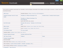 Tablet Screenshot of developer.teradata.com